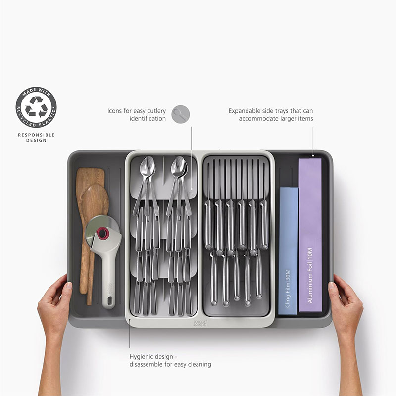 Joseph Joseph drawerstore expanding tray/knife block