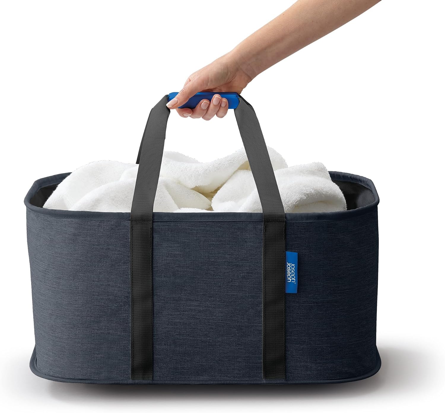 Joseph Joseph Hold-All, Collapsible 35L/9.25 Gallon Washing Laundry Basket Bag