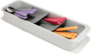 Joseph Joseph DrawerStore Compact Tiered Cutlery Kitchen Drawer Organiser
