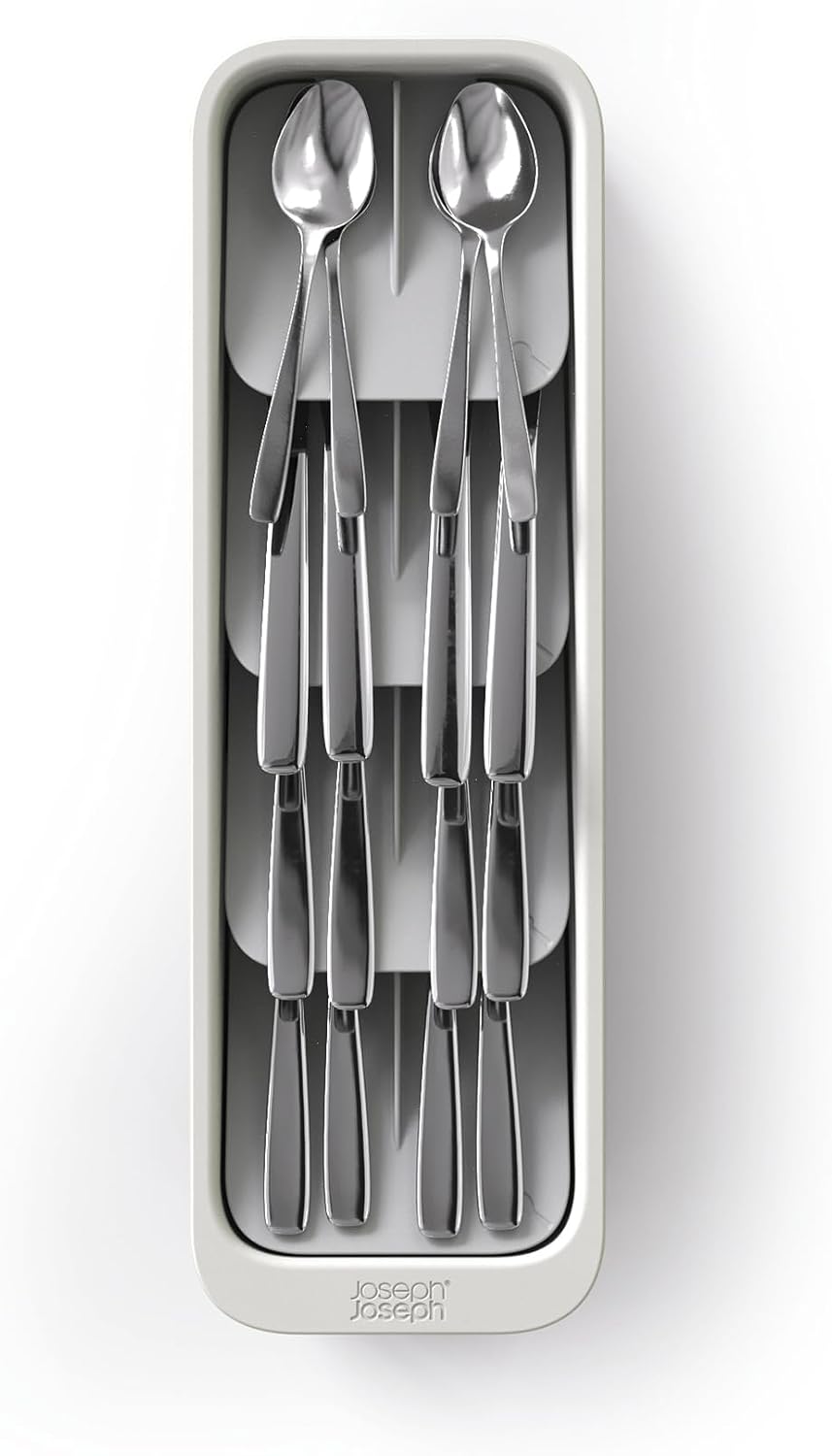 Joseph Joseph DrawerStore Compact Tiered Cutlery Kitchen Drawer Organiser