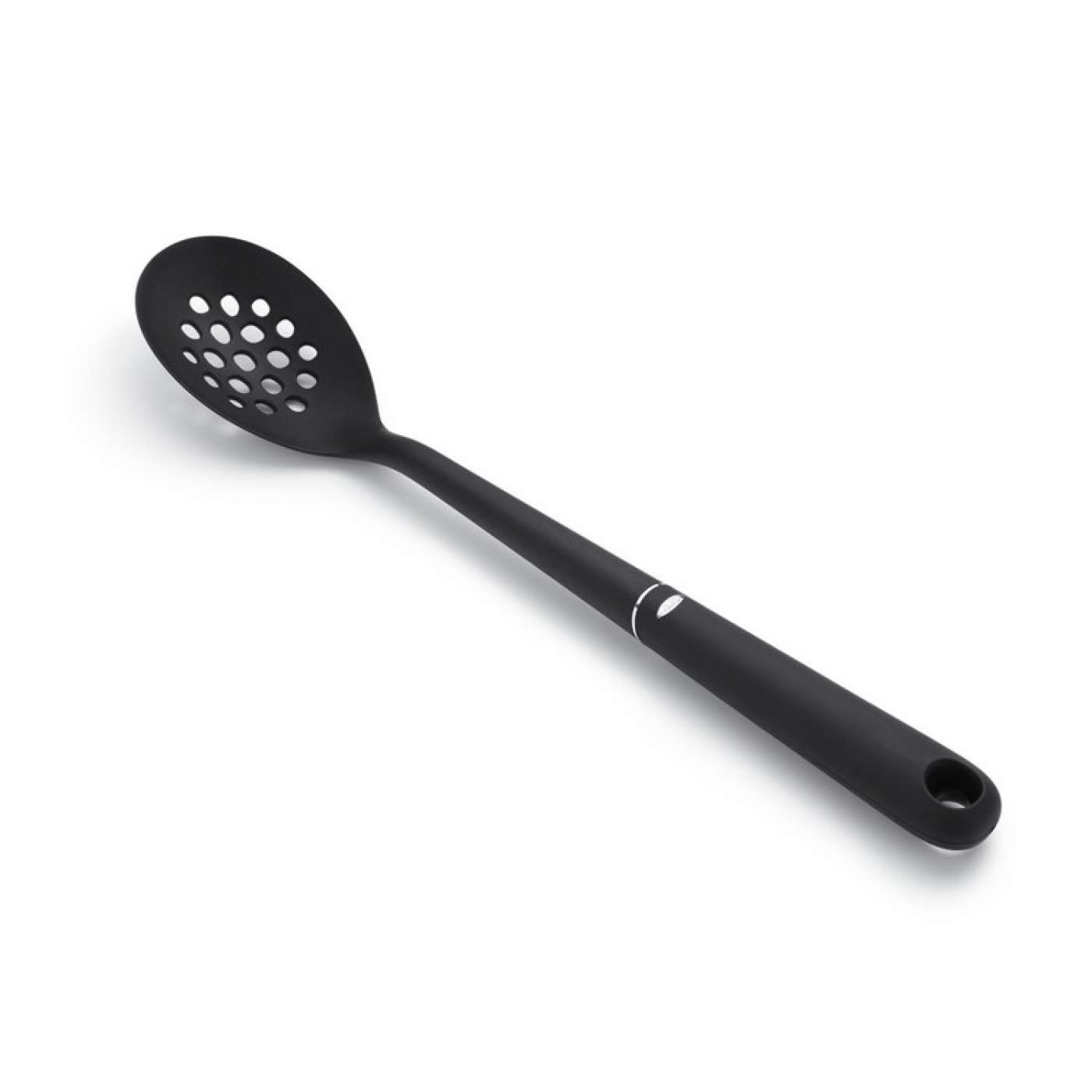 Silicone Slotted Spoon - Peppercorn