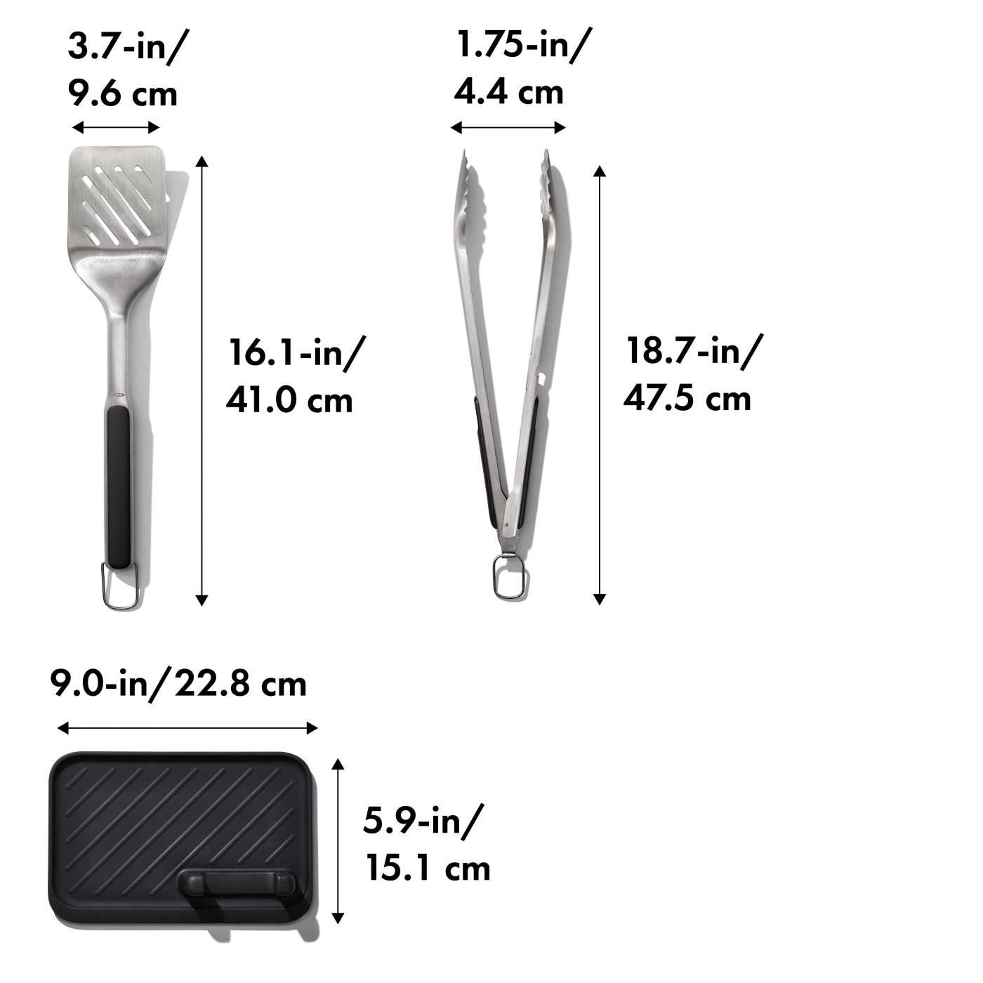 3 Pc  Grilling Set