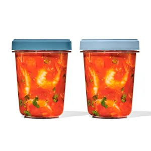 Twist And Stack Container 32Oz - 2 Pack