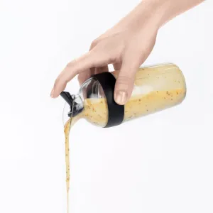 Little Salad Dressing Shaker Black