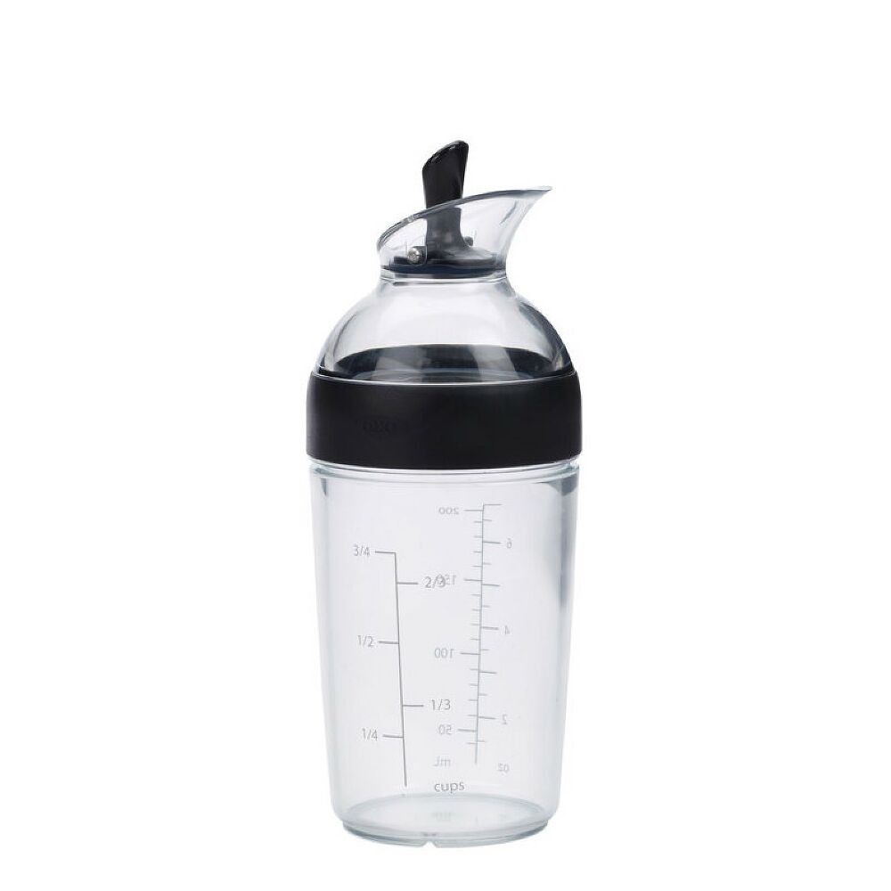 Little Salad Dressing Shaker Black