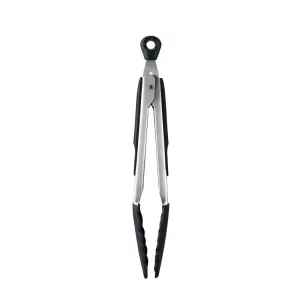 Locking Tongs With Silicone Heads 9"