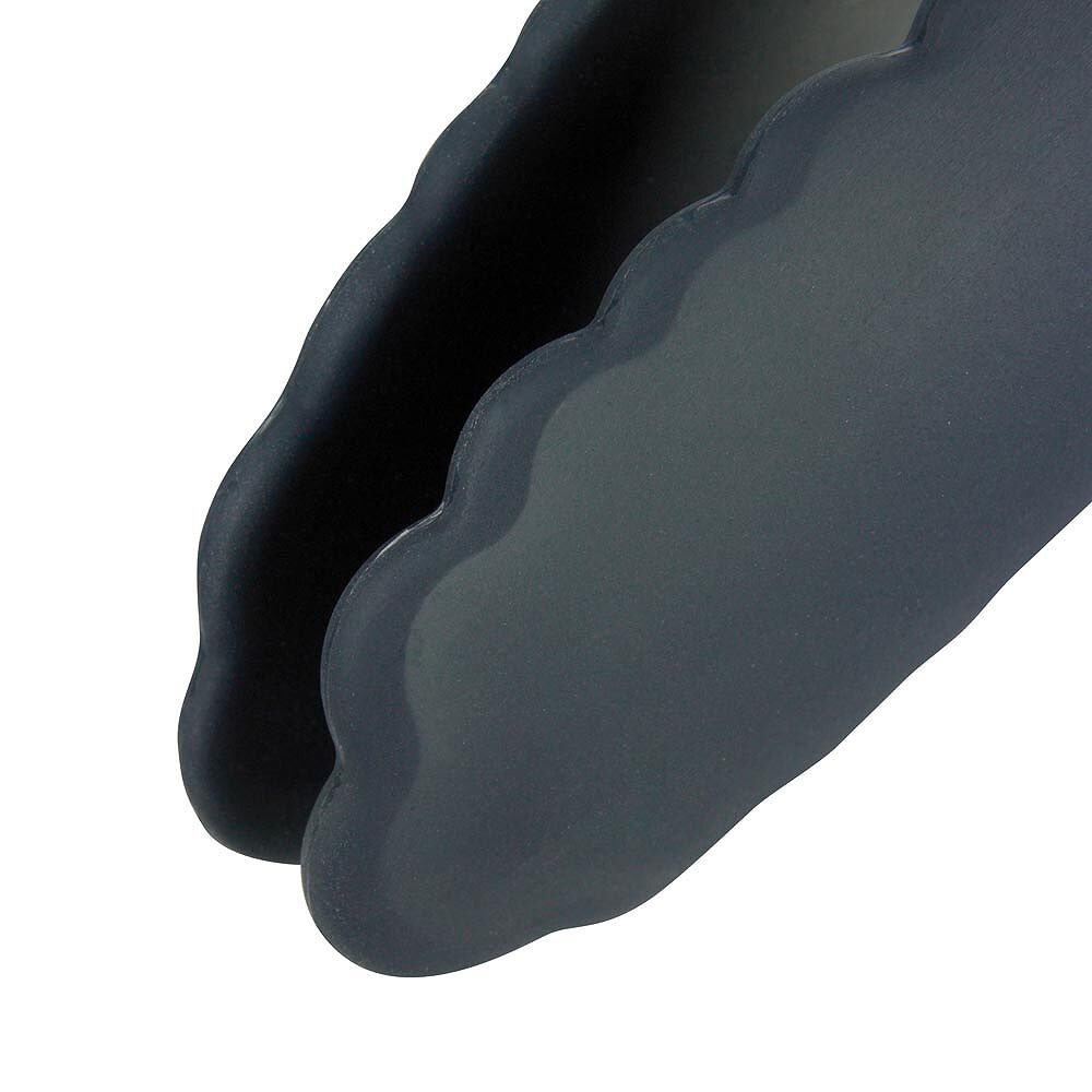 Locking Tongs With Silicone Heads 9"