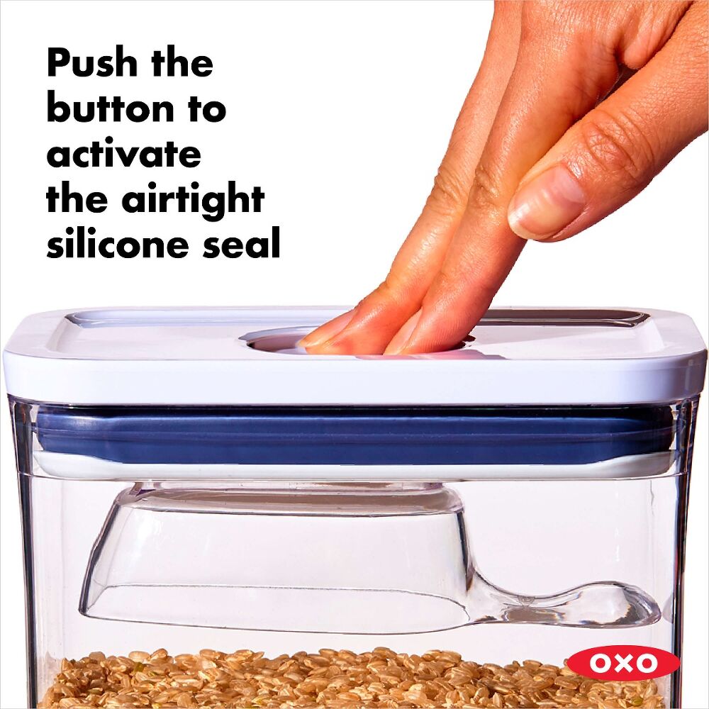 Pop Container 2.0 Slim Rectangle Medium 1.9 Qt