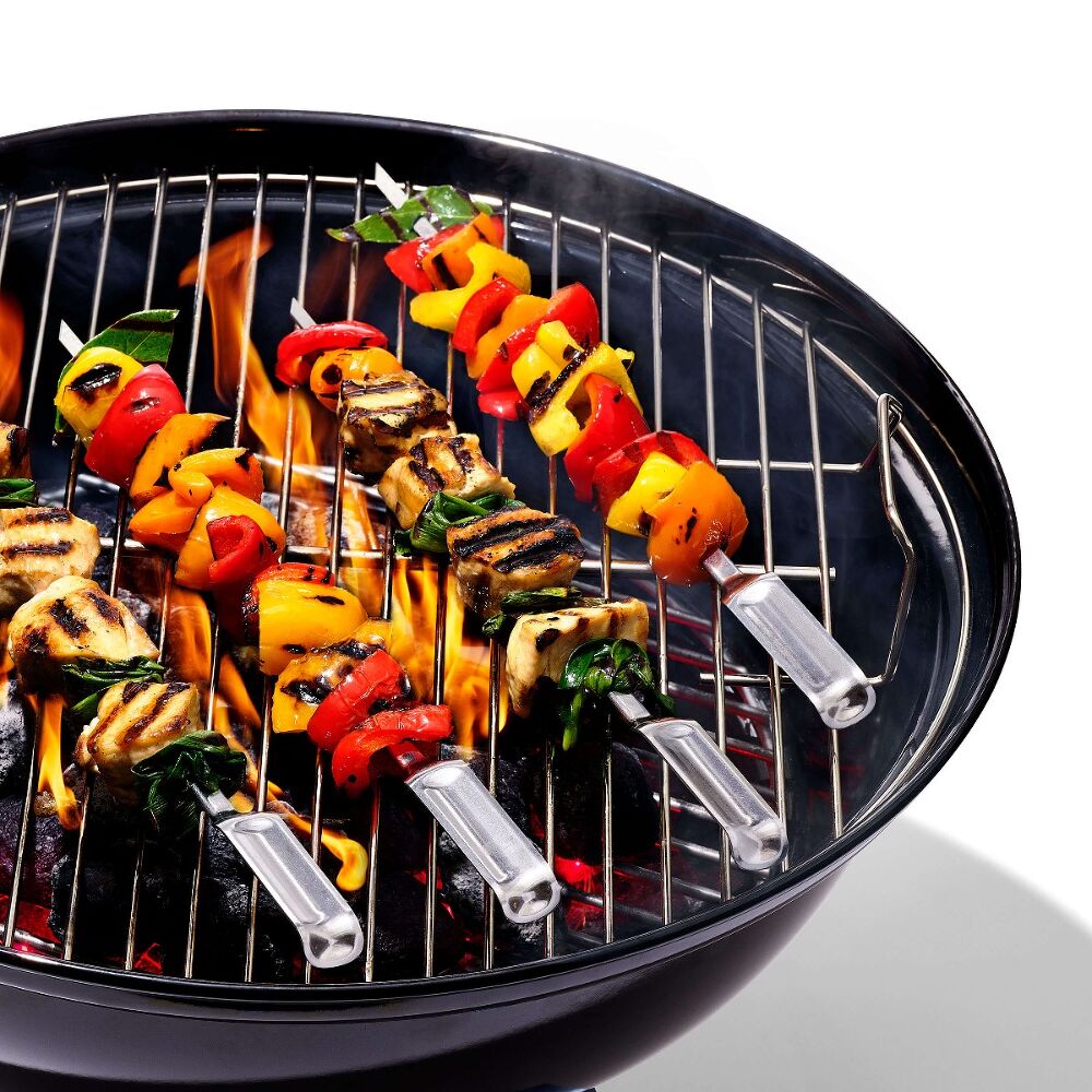6 Pc Grilling Skewer Set