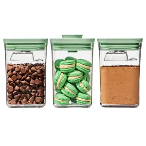 Pop Container 3 Piece Set With Mini Scoops