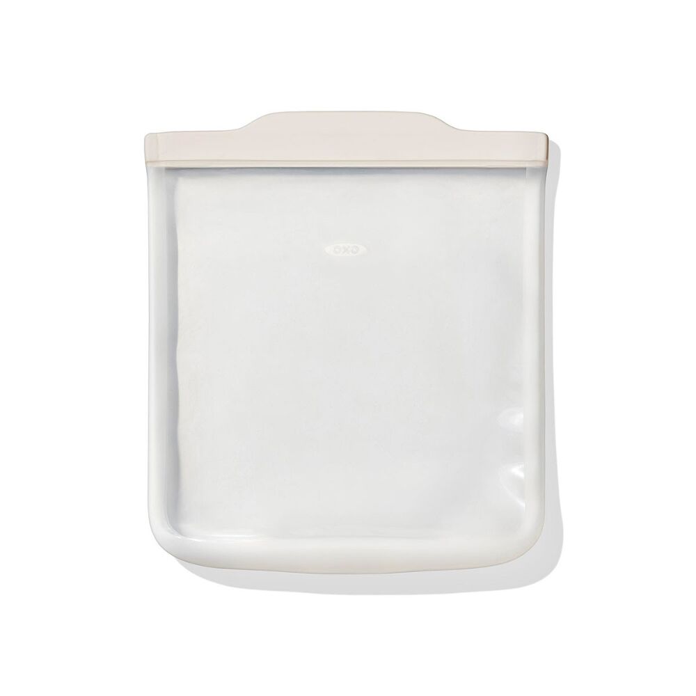 Silicone Reusable Bag Half Gallon Bag 64Oz - Oat