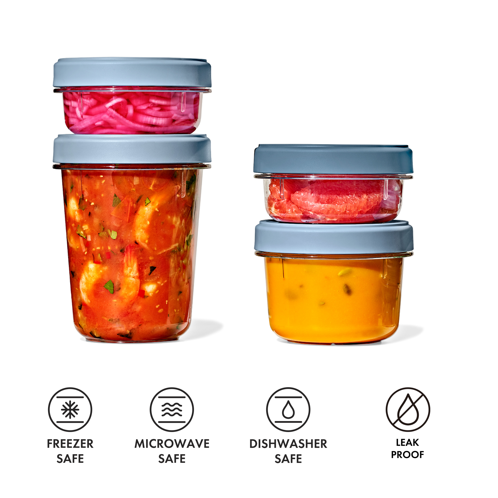 Twist And Stack Container 12Oz - 2 Pack