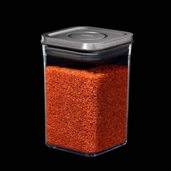 Steel Pop Small Square Short - 1.1Qt/1L