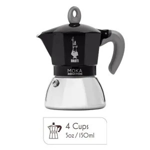 Bialetti 0006934/Np Moka Induction 4 Cups Percolator Coffee Maker
