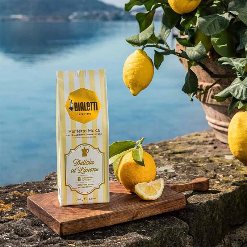 Bialetti 096080567 Ground Coffee Perfetto Moka Lemon 250G