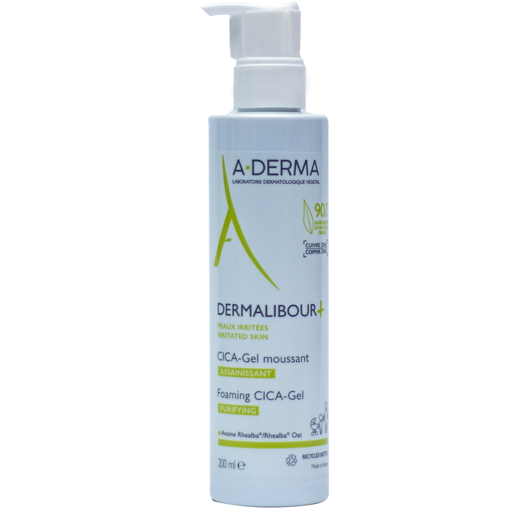 A-Derma, Dermalibour+ Cica-Sanitizing Foaming Gel