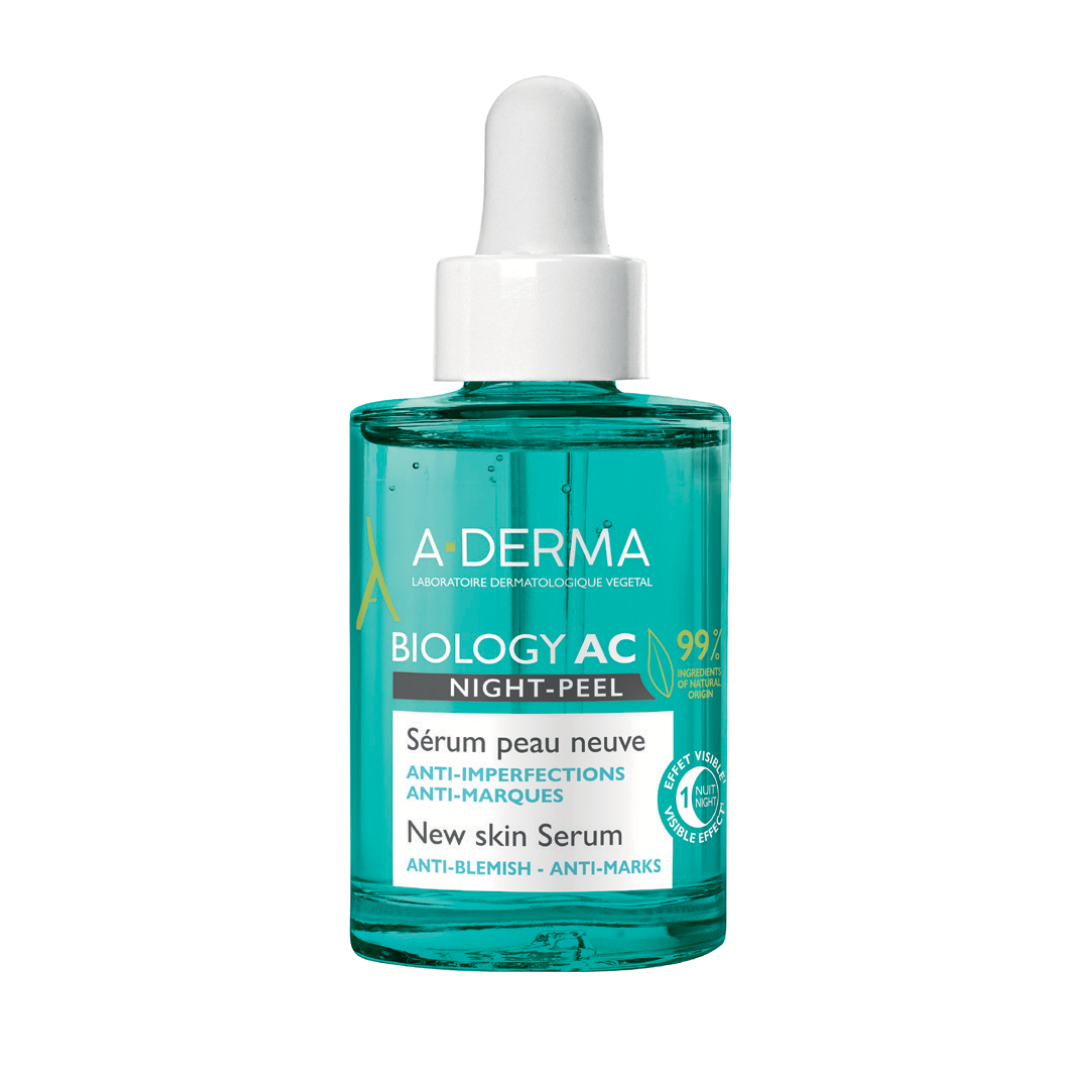 A-Derma, Biology Ac Night Peel Anti-Blemish Serum