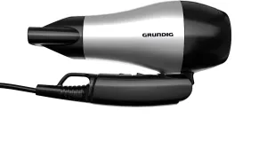 Grundig Travel Hair Dryer 1200W (Silver)