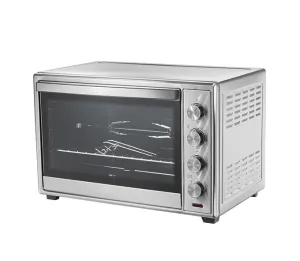 Super Chef Electric Oven Double Glass Fan Ss