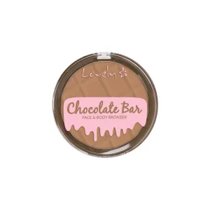 Powder Bronzer for Face and Body Chocolate Bar