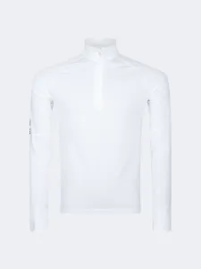 Oil And Gaz Sporty Unisex Fitness Sweatshirt White
