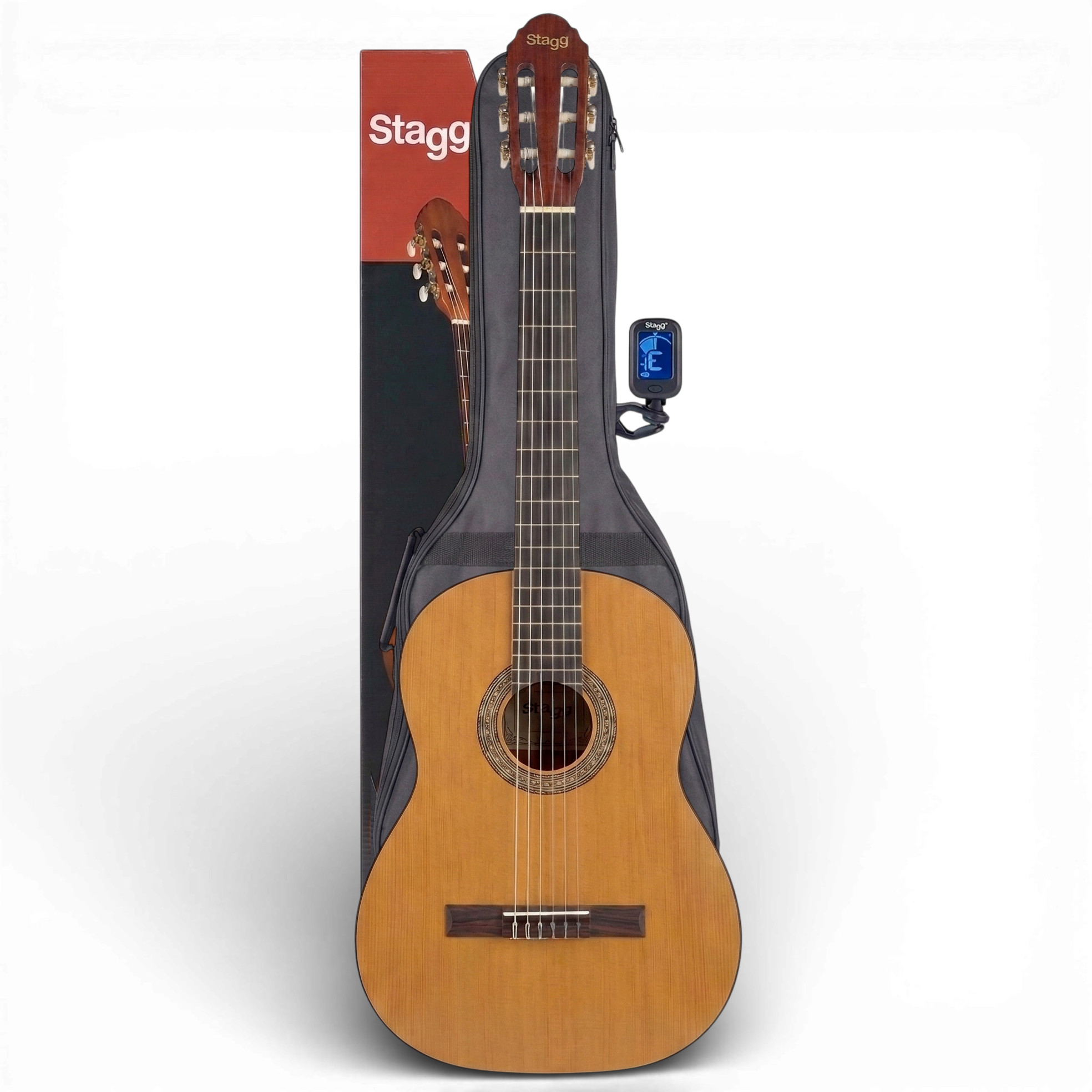 Stagg C440 Full Size Classic Guitar Package - Natural