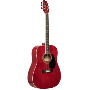 Stagg SA20D Red Acoustic Guitar