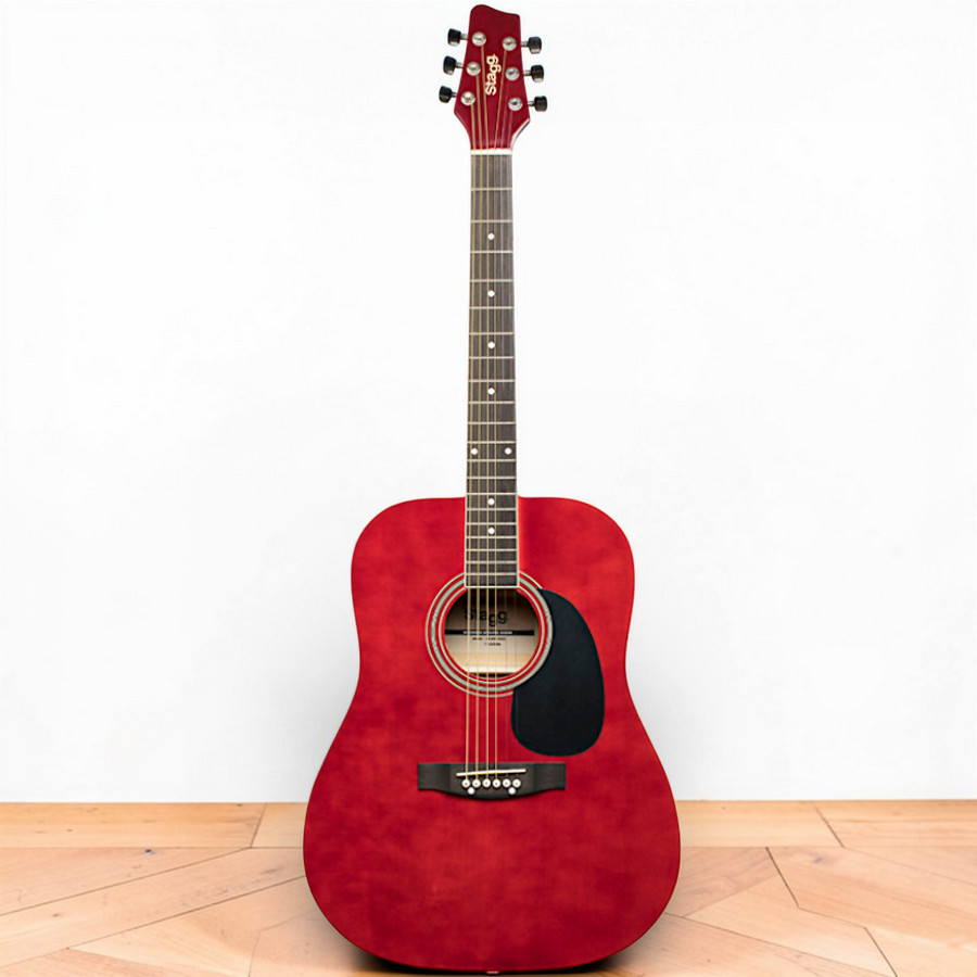 Stagg SA20D Red Acoustic Guitar
