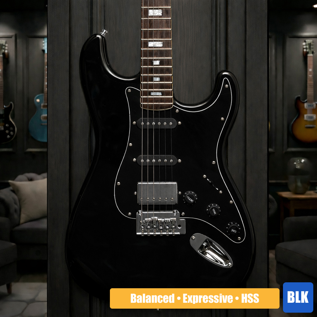 Stagg SES-60 BLK electric guitar