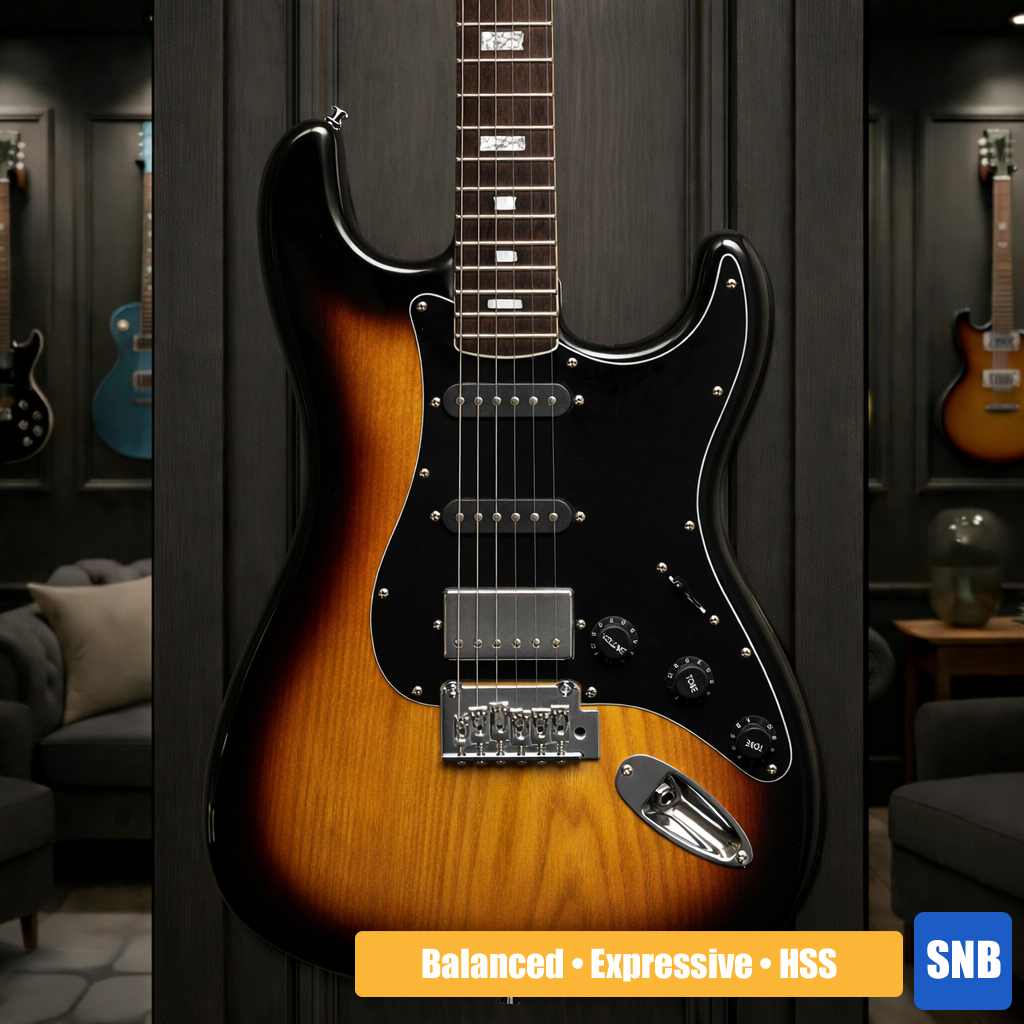 Stagg SES-60 SNB electric guitar