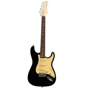 Stagg SES-30 Black electric guitar