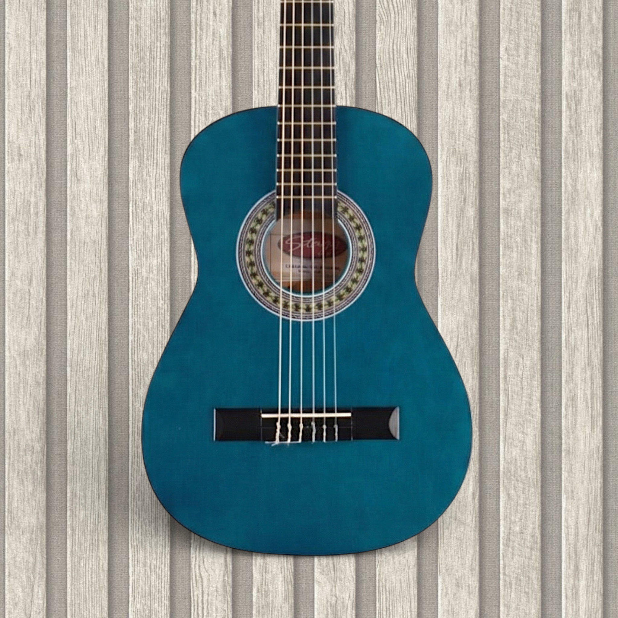 Stagg C405 1/4 kids classic blue guitar