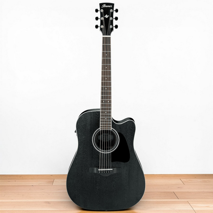 Ibanez Artwood AW84 Weathered Black Open Pore