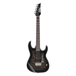 Ibanez Gio GRX70QA-TKS Transparent Black Sunburst