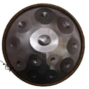 Muzicord Handpan premium 14note melodic percussion - Silver