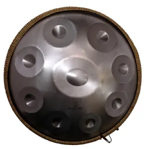 Muzicord Handpan 9note melodic percussion - Silver