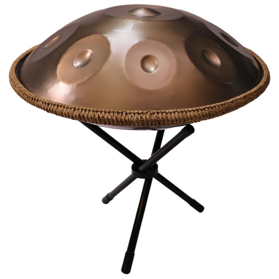 Muzicord Handpan 9note melodic percussion - Golden