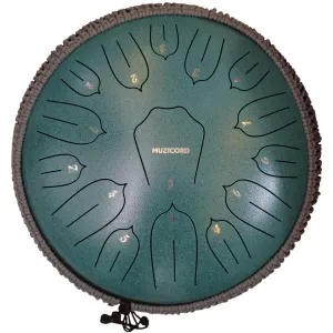 Muzicord TSL15-14 Steel Tongue Drum 15 notes 14inch, THL lotus tongue, Carbon steel melashite