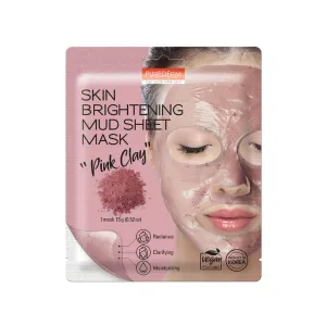 Skin Brightening Mud Sheet Mask - Pink Clay