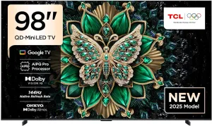 Tcl, Qd-mini Led 98" 4k Smart Google Tv