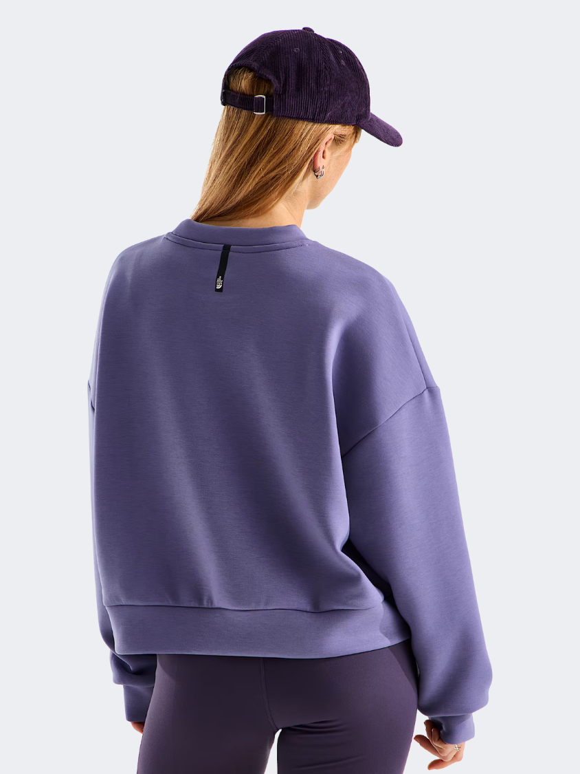 The North Face Jaida Crew Women Training Sweatshirt Grounded Plum