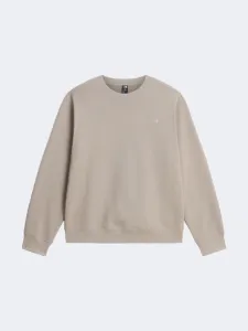 The North Face Essential Terry Simple Dome Relaxed Men Lifestyle Sweatshirt Stone Slab