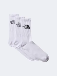 The North Face Everyday Standard Crew Unisex Lifestyle Sock White