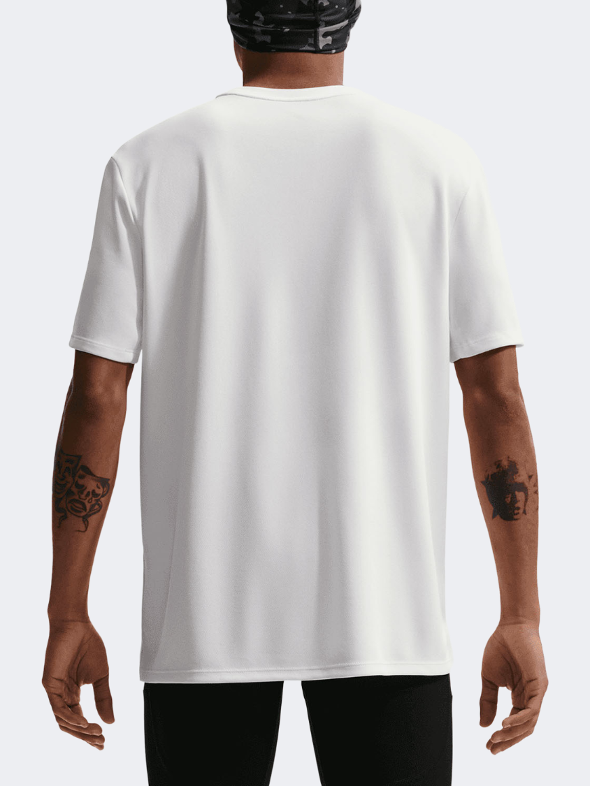 Nike Df Miler Uv Men Running T-Shirt White