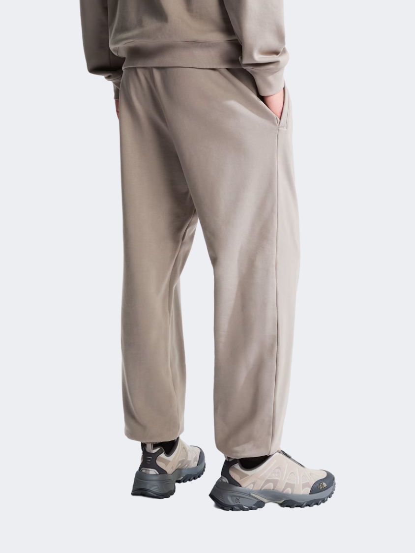 The North Face Essential Terry Simple Dome Relaxed Men Lifestyle Pant Stone Slab