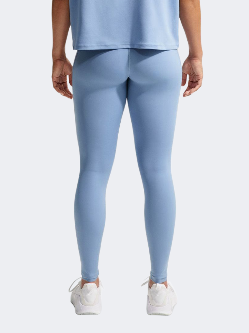 Nike Pro Df 365 Mid Rise Women Training Tight Blue/White