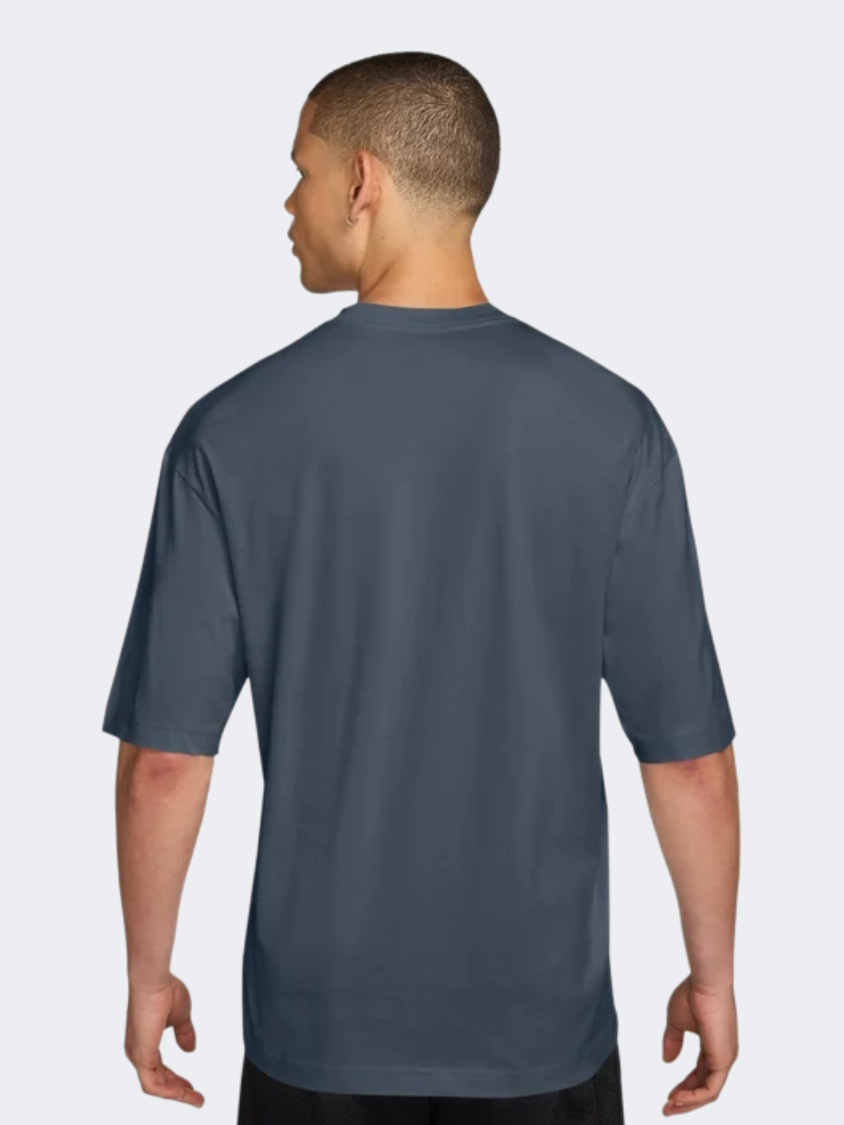 Nike Jordan City Crew Men Lifestyle T-Shirt Blue Fox/Alligator