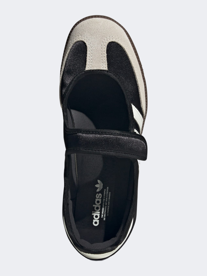 Adidas Samba Jane Women Originals Ballerinas Black/White/Gold