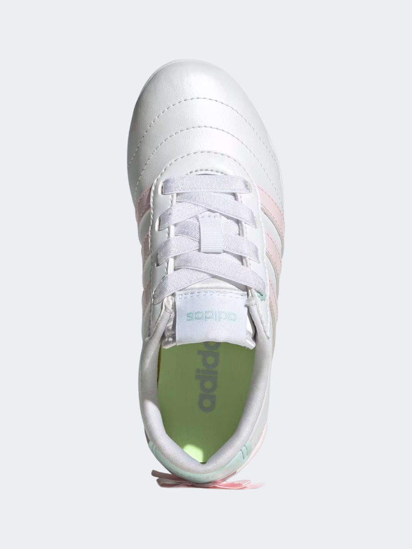 Adidas Grand Court Lo Ps-Girls Sportswear Shoes White/Pink/Mint
