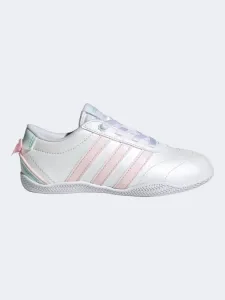 Adidas Grand Court Lo Ps-Girls Sportswear Shoes White/Pink/Mint